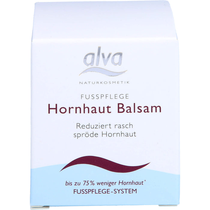 alva Fusspflege Hornhaut Balsam, 30 ml Creme