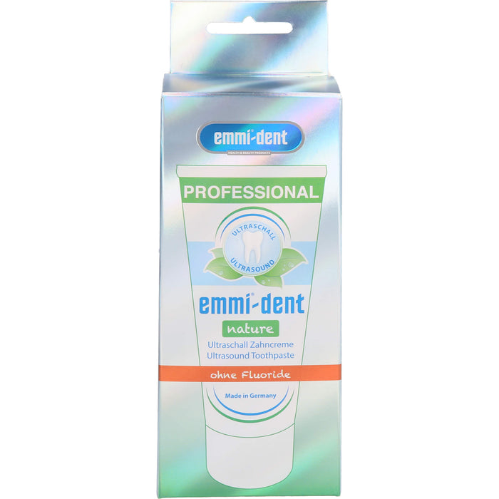 Emmi-Dent Ultraschall Zahncreme nature, 75 ml Toothpaste