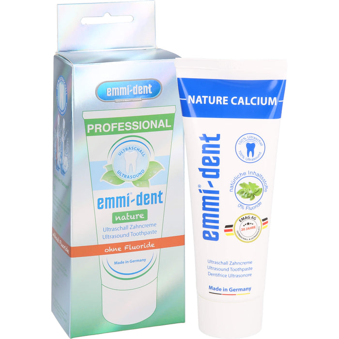 Emmi-Dent Ultraschall Zahncreme nature, 75 ml Zahncreme