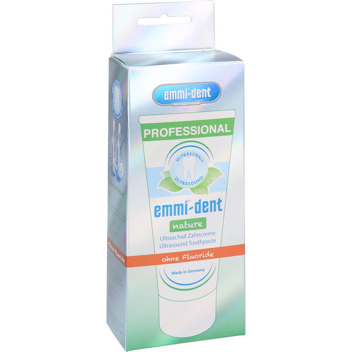 Emmi-Dent Ultraschall Zahncreme nature, 75 ml Toothpaste