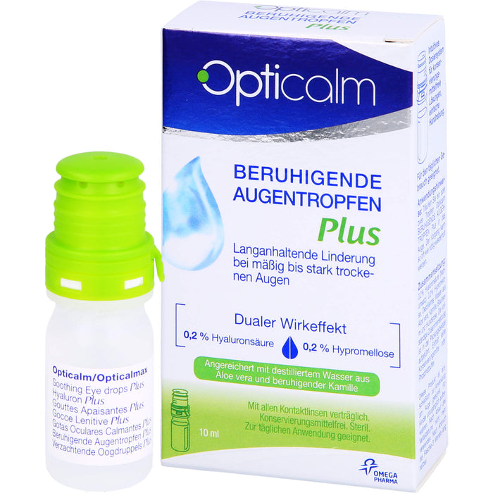 Opticalm Beruhigende Augentropfen Plus, 10 ml ATR