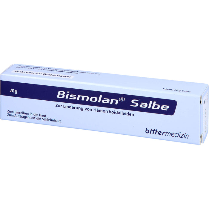 Bismolan Salbe, 20 g Onguent