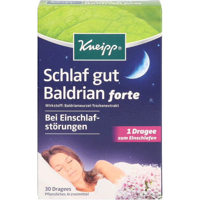 Kneipp Schlaf Gut Baldrian forte, 30 pcs. Tablets