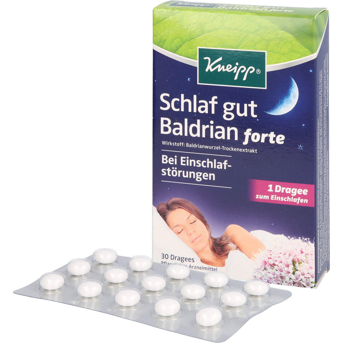 Kneipp Schlaf Gut Baldrian forte, 30 pcs. Tablets