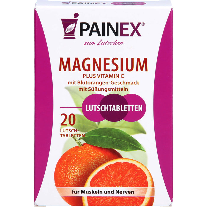 PAINEX Magnesium plus Vitamin C Lutschtabletten, 20 pcs. Tablets