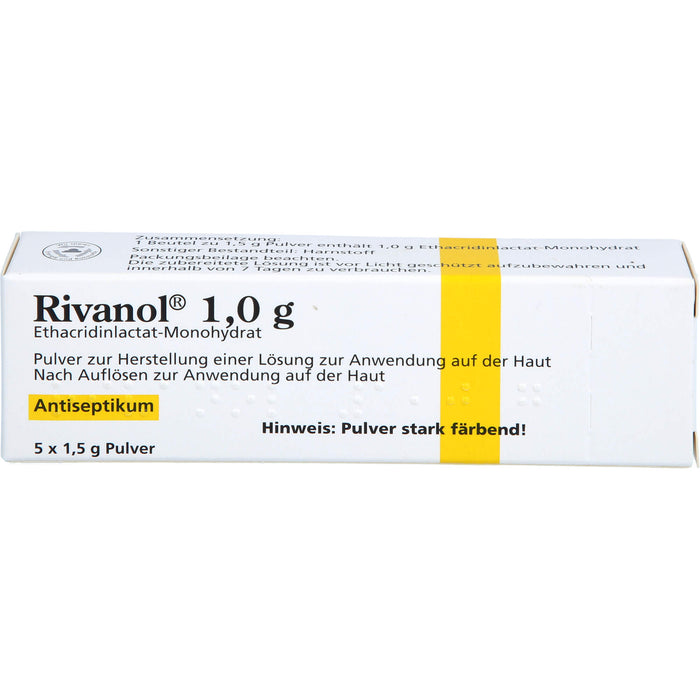 Rivanol Pulver Antiseptikum, 5 pcs. Sachets