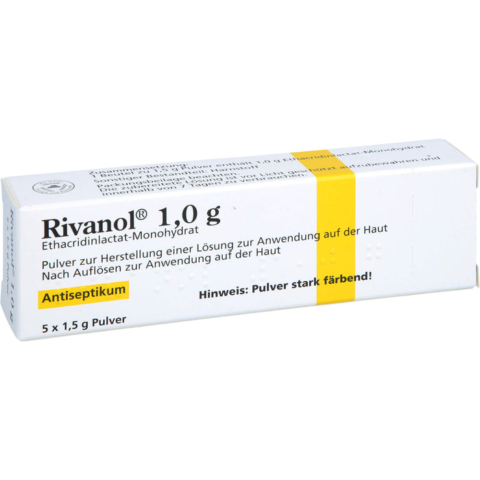 Rivanol Pulver Antiseptikum, 5 pcs. Sachets