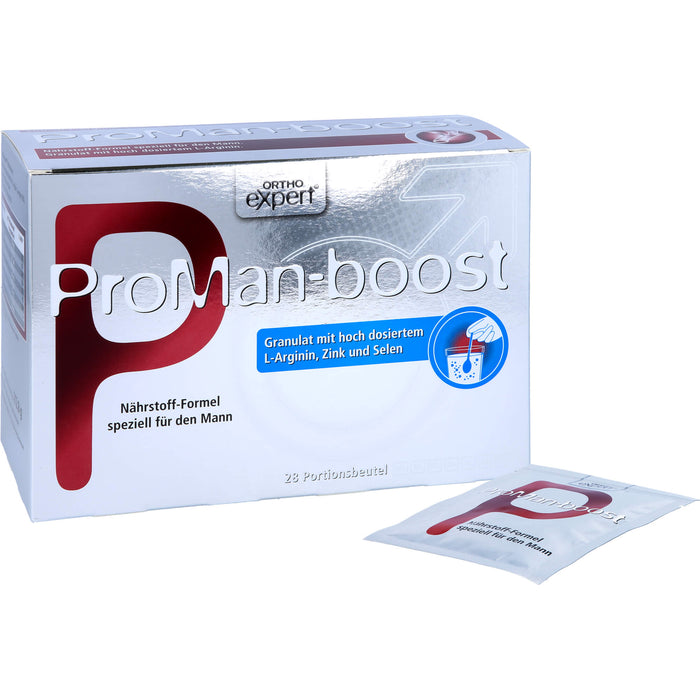 ORTHOexpert ProMan-Boost Granulat, 28 St. Beutel