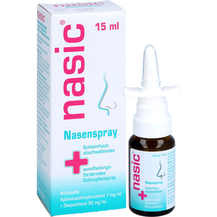 Nasic Nasenspray, 15 ml Lösung