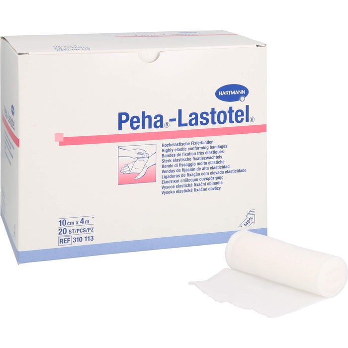 Peha-Lastotel Binde 10cmx4m, 20 pcs. Pack