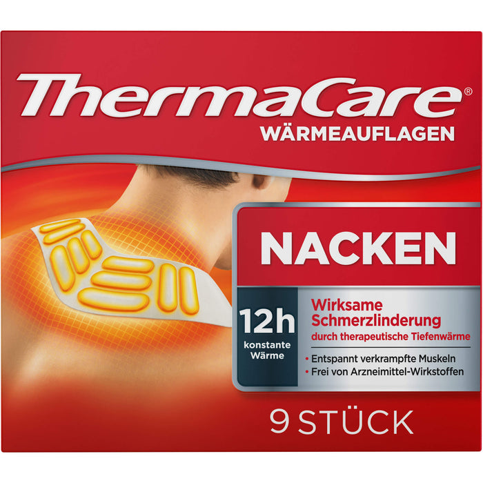 ThermaCare Wärmeauflagen Nacken, 9 pc Pansement