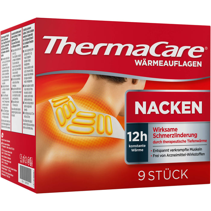 ThermaCare Wärmeauflagen Nacken, 9 St. Pflaster