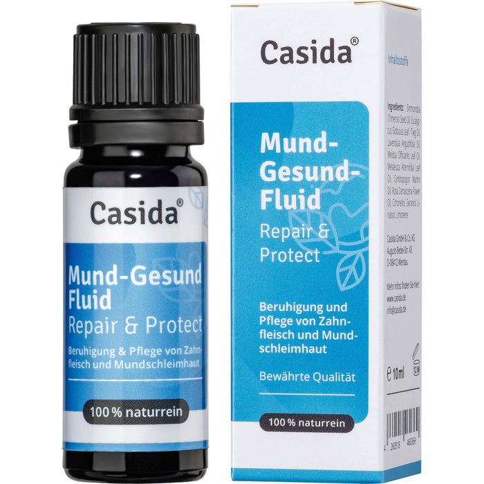 Casida Mund-Gesund Fluid - Repair & Protect, 10 ml Öl