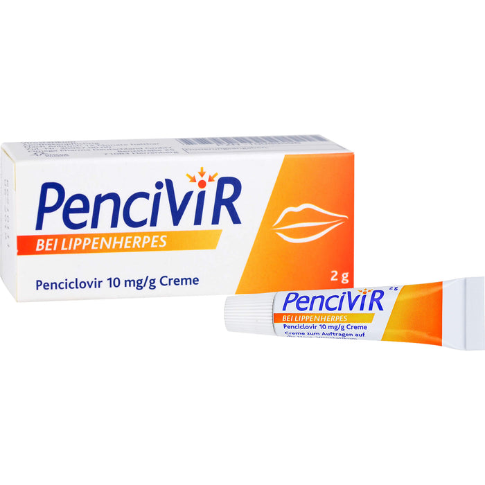 Pencivir bei Lippenherpes Creme, 2 g Cream