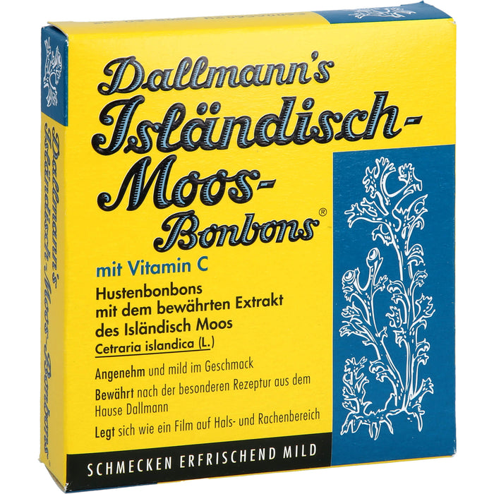 Dallmann's Isländisch-Moos-Bonbons, 20 pc Bonbons