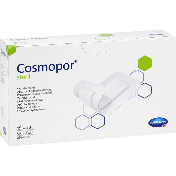 COSMOPOR steril 15x8cm CPC, 25 St PFL