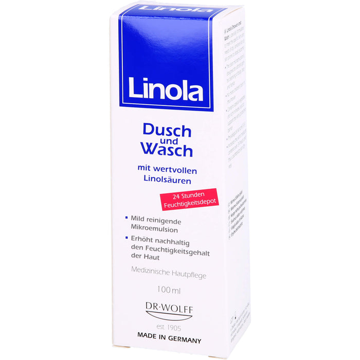 Linola Dusch und Wasch, 100 ml Gel