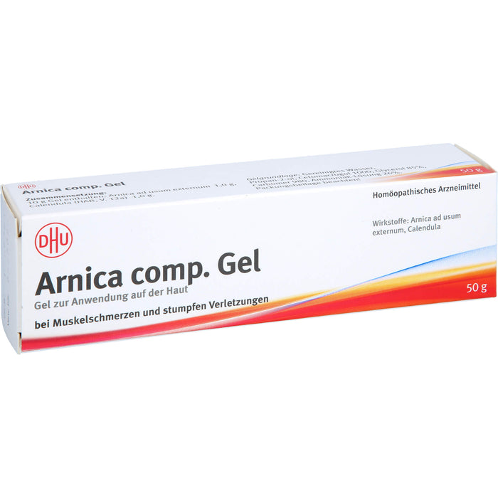 DHU Arnica comp. Gel bei Muskelschmerzen und stumpfen Verletzungen, 50 g Gel