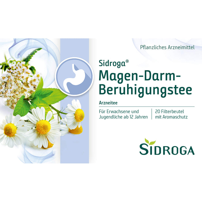 Sidroga Magen-Darm-Beruhigungstee Filterbeutel, 20 St. Filterbeutel