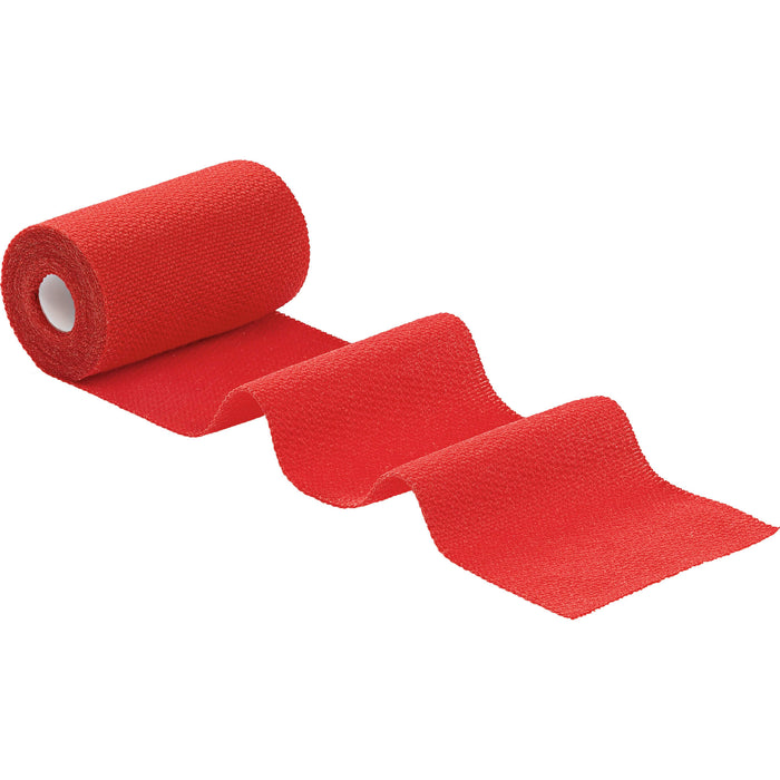 Idealast-haft color kohäsive Idealbinde 4 cm x 4 m rot, 1 pc Bandage