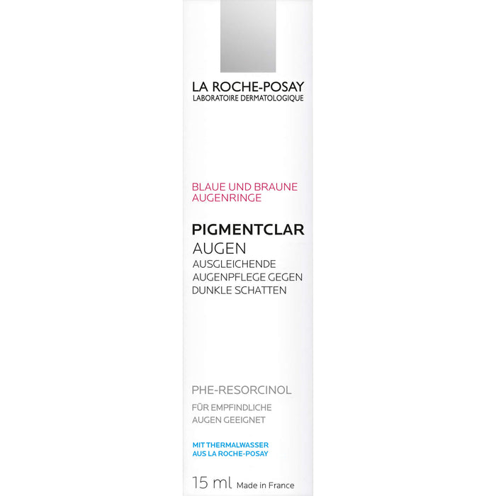 LA ROCHE-POSAY Pigmentclar Augenpflege gegen dunkle Schatten, 15 ml Crème