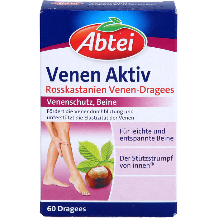 Abtei Venen Aktiv Rosskastanien-Dragees, 60 pcs. Tablets