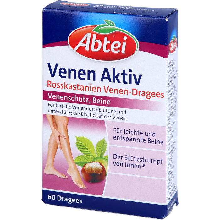 Abtei Venen Aktiv Rosskastanien-Dragees, 60 pcs. Tablets