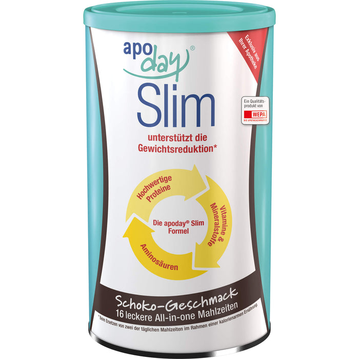 apoday Slim Pulver Schoko, 450 g Powder