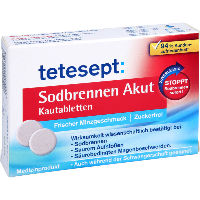 tetesept Sodbrennen Akut, 20 pc Tablettes