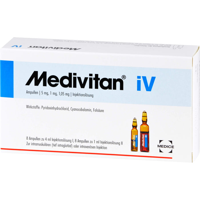 Medivitan iV Ampullen, 8 pcs. Ampoules