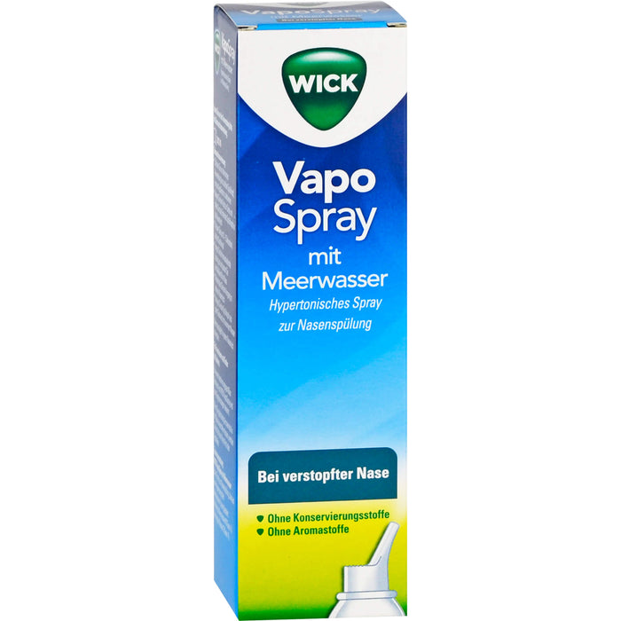 WICK VapoSpray mit Meerwasser, 100 ml Lösung