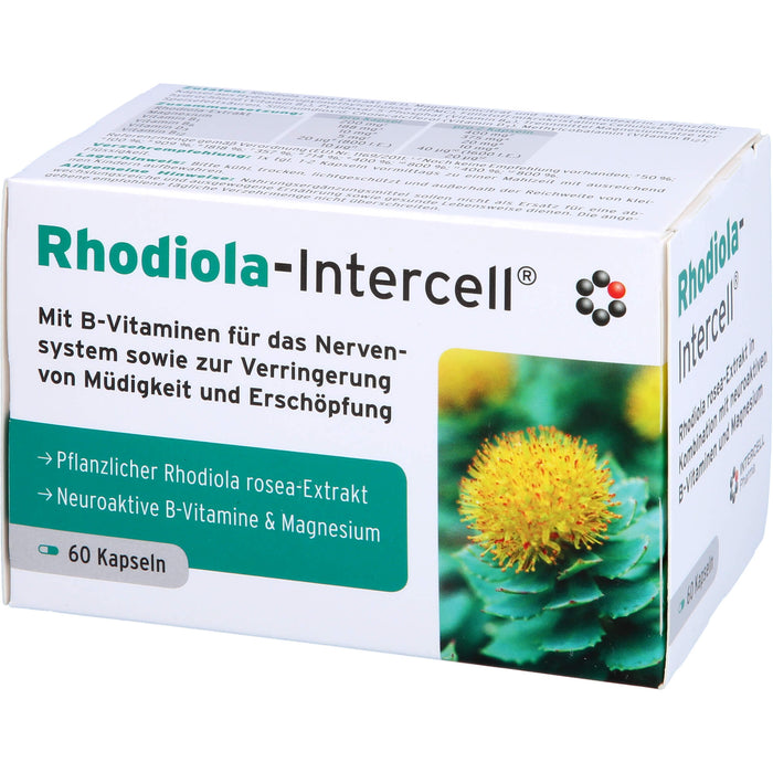 Rhodiola-Intercell Kapseln, 60 pcs. Capsules