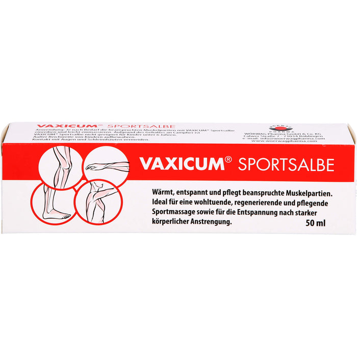 VAXICUM Sportsalbe, 50 ml SAL