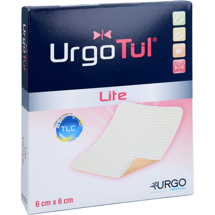 UrgoTül Lite 6 cm x 6 cm Verband, 5 pcs. Pack