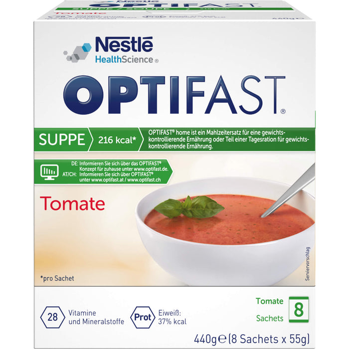 OPTIFAST home Suppe Tomate Pulver in Sachets, 8 pc Sachets