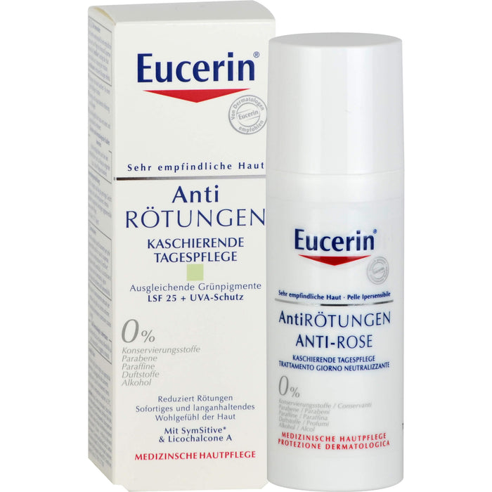 Eucerin Anti-Rötungen kaschierende Tagespflege mit LSF 25, 50 ml Cream