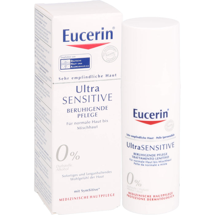 Eucerin SEH UltraSENSITIVE FÜR NORMALE BIS MISCHHA, 50 ml Creme