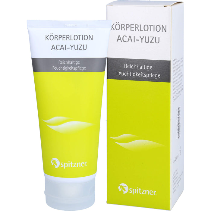 Spitzner Körperlotion Acai-Yuzu, 200 ml LOT