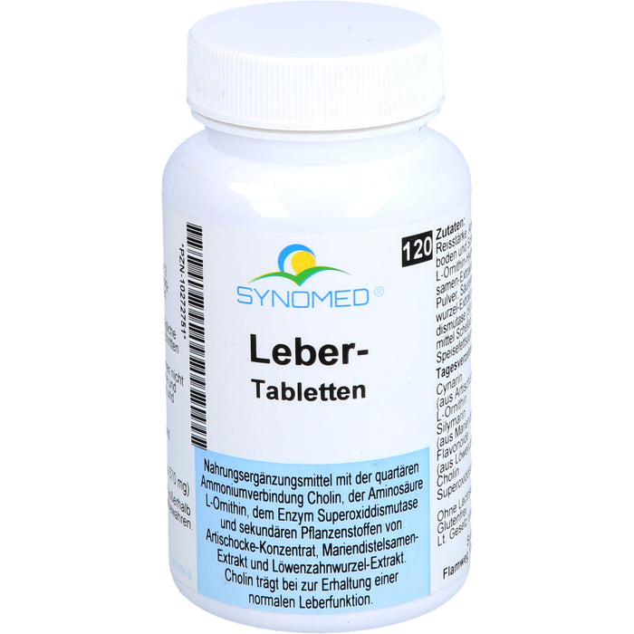 SYNOMED Leber Tabletten, 120 pcs. Tablets