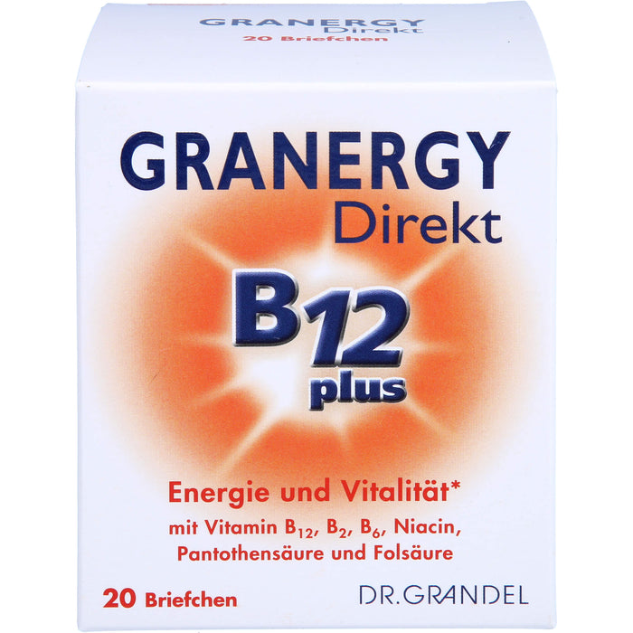 Dr. Grandel Granergy Direkt B12 plus Briefchen, 20 pc Sachets