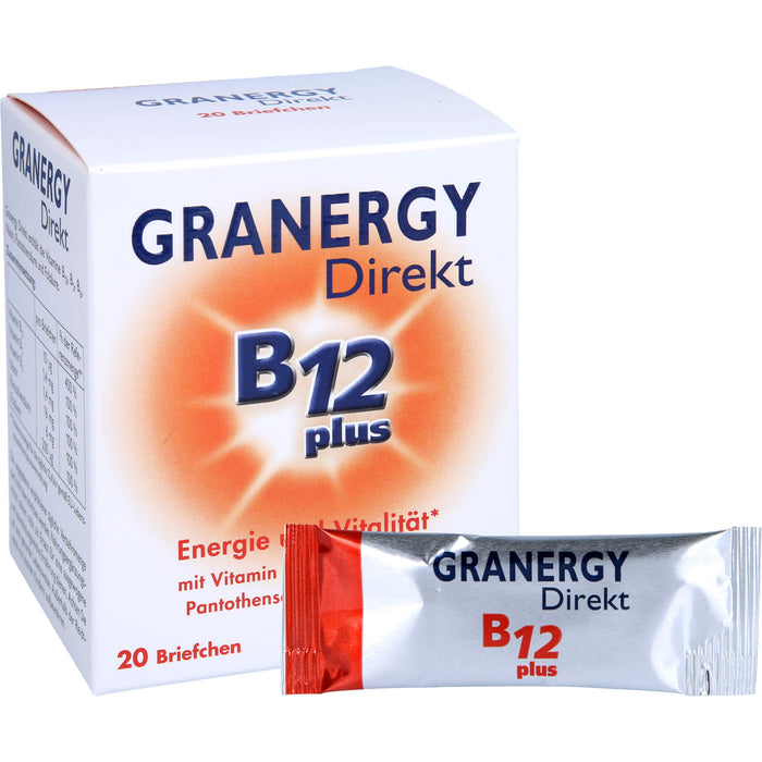 Dr. Grandel Granergy Direkt B12 plus Briefchen, 20 pc Sachets