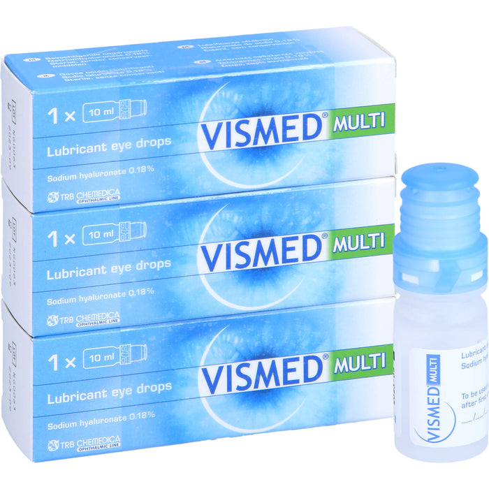 VISMED Multi Augentropfen zur Behandlung von trockenen Augen, 30 ml Lösung