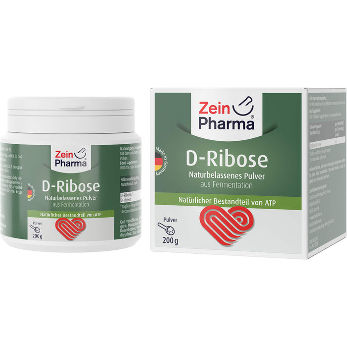 ZeinPharma D-Ribose Pulver, 200 g Pulver