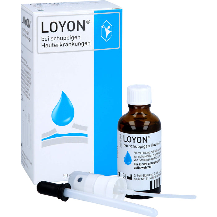 LOYON bei schuppigen Hauterkrankungen, 50 ml Solution