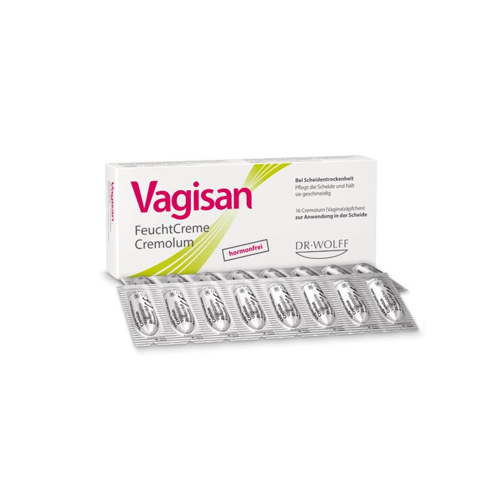 Vagisan FeuchtCreme Cremolum, 16 pcs. Suppositories