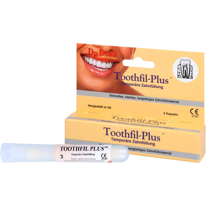 Zahnzement -Füllmaterial Toothfil Plus, 3 St KAP