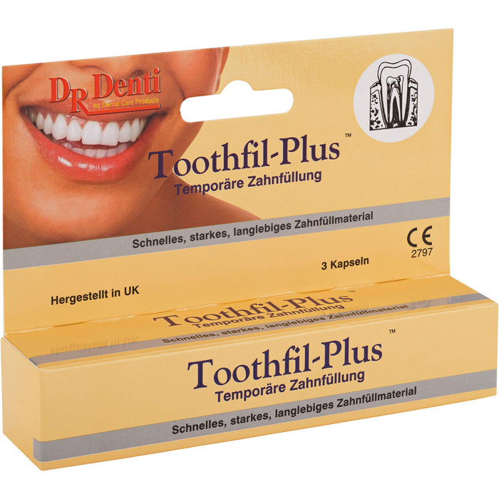 Zahnzement -Füllmaterial Toothfil Plus, 3 St KAP