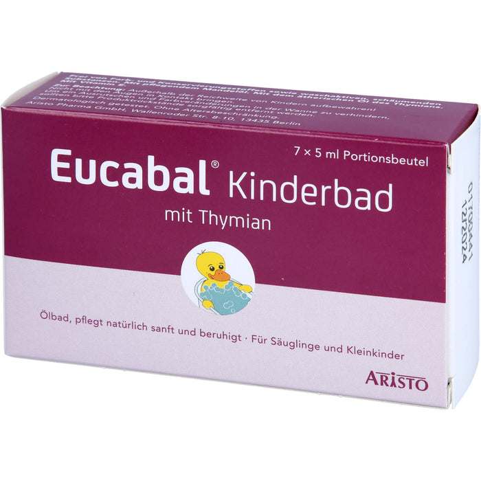 Eucabal Kinderbad mit Thymian, 35 ml Lösung