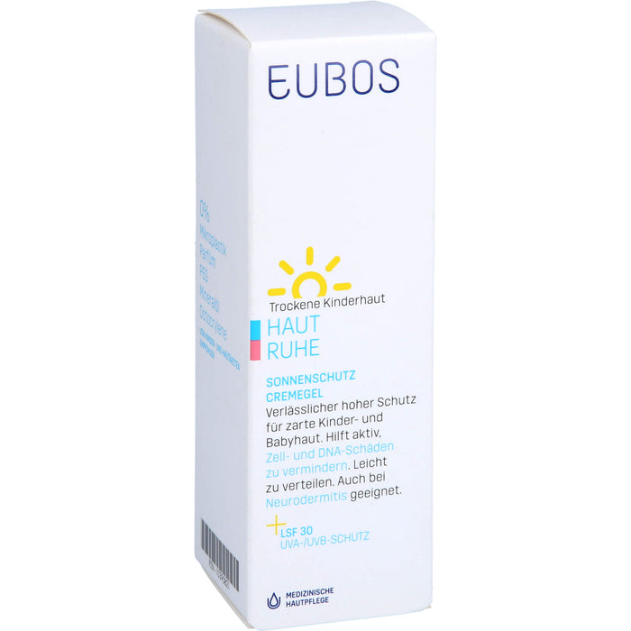 EUBOS Haut Ruhe Sonnenschutz Cremegel LSF 30 + UVA, 50 ml Gel