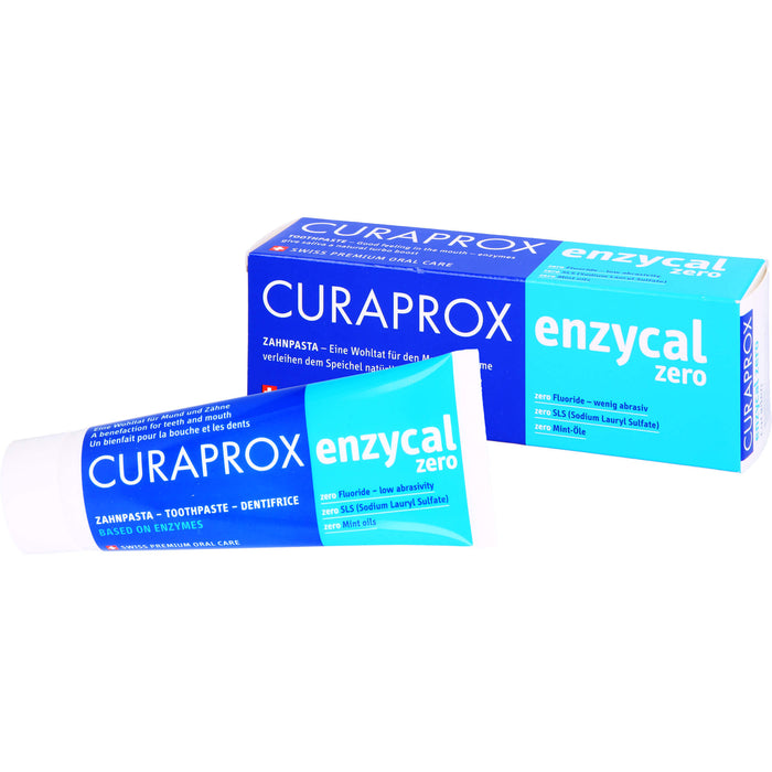 CURAPROX enzycal zero Zahnpasta, 75 ml Dentifrice